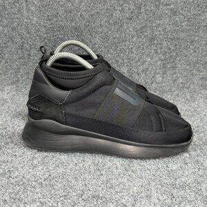 UGG Neutra‎ Slip On Shoes Women's Size 6 Black Neoprene Graphic Logo Athletic
